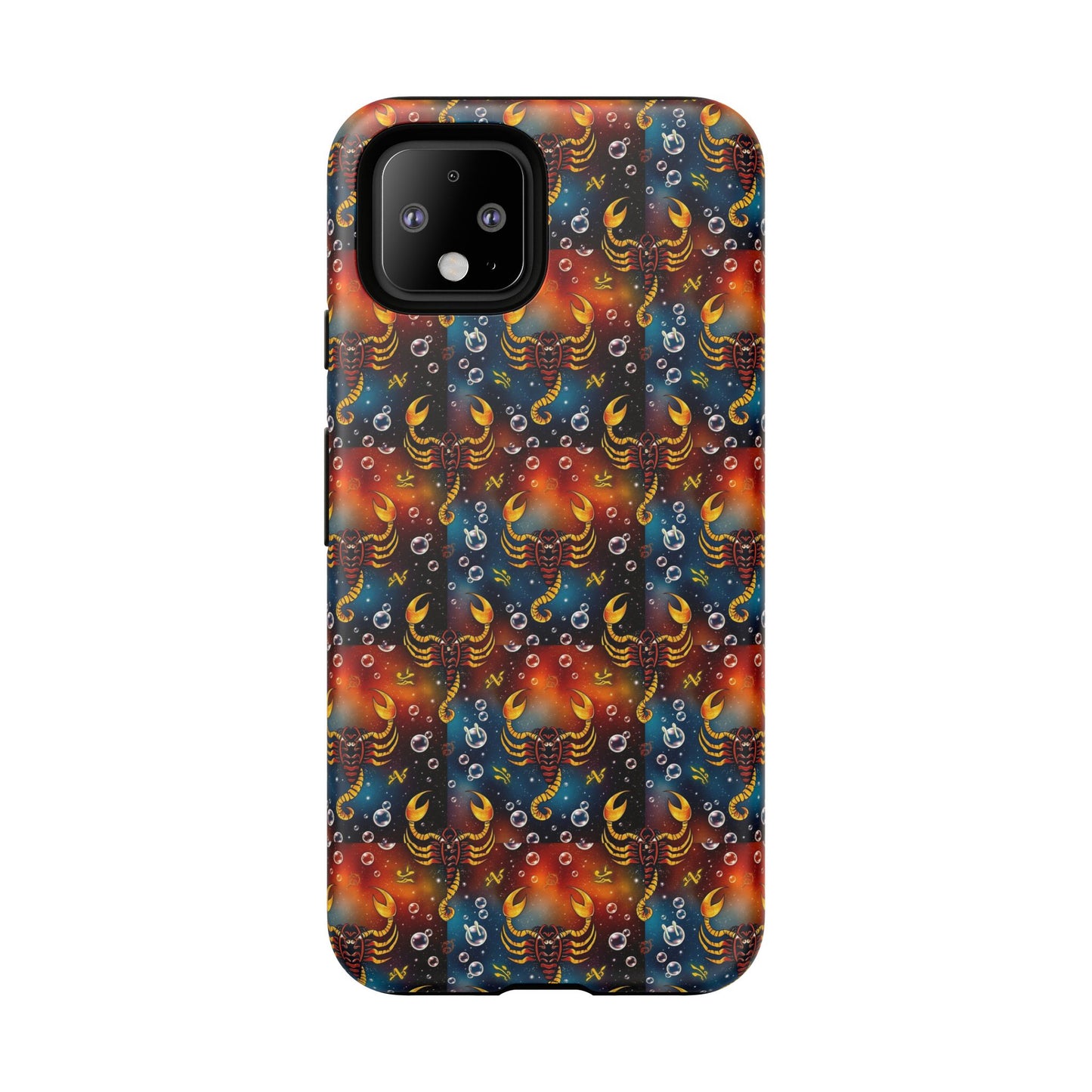 Tough Cases, Scorpio, Zodiac v2, Bubble Pattern