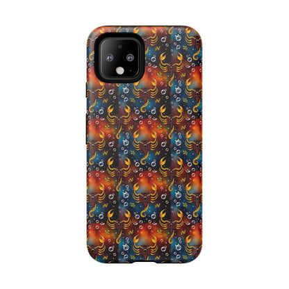 Tough Cases, Scorpio, Zodiac v2, Bubble Pattern