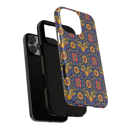 Tough Cases, Taurus, Zodiac v3, Flower Pattern