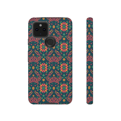 Tough Cases, Cancer, Zodiac v4, Flower Pattern