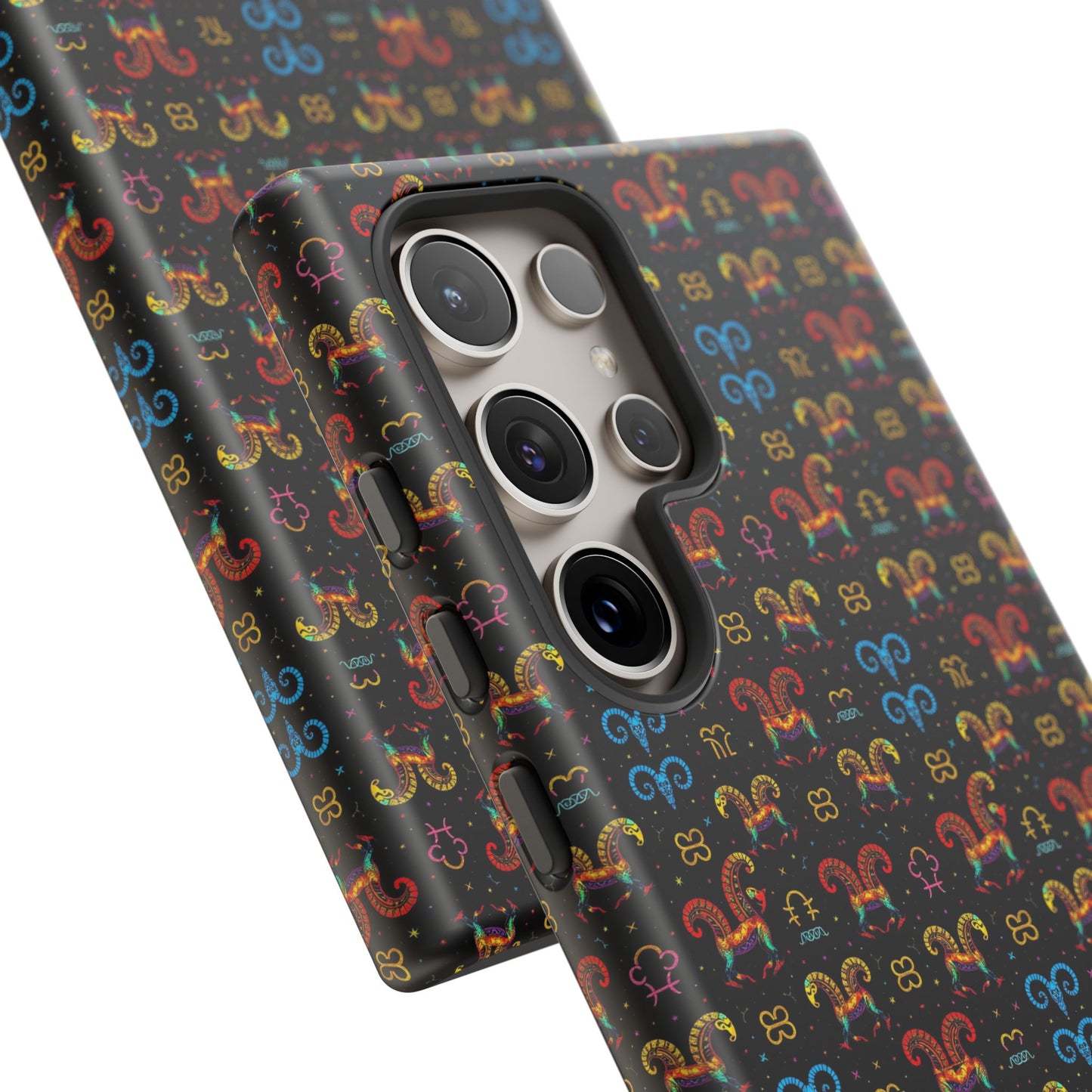 Tough Cases, Aries, Zodiac v1, Metal Pattern