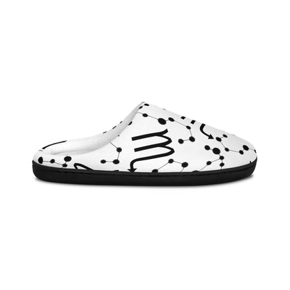 Women's Indoor Slippers, Scorpio Zodiac Sign