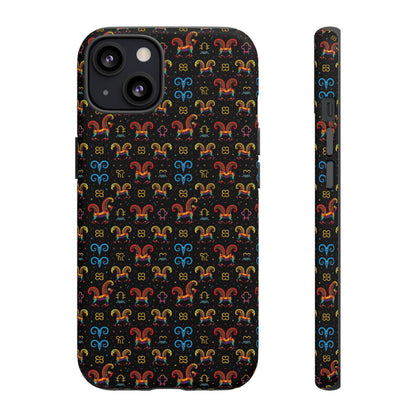 Tough Cases, Aries, Zodiac v1, Metal Pattern