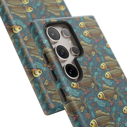 Tough Cases, Pisces, Zodiac v1, Metal Pattern