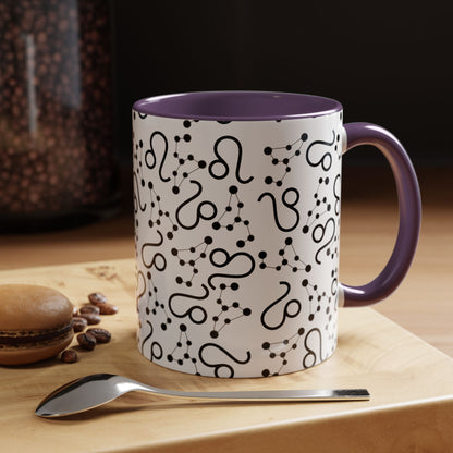 Accent Coffee Mug with the Leo sign (11, 15oz)
