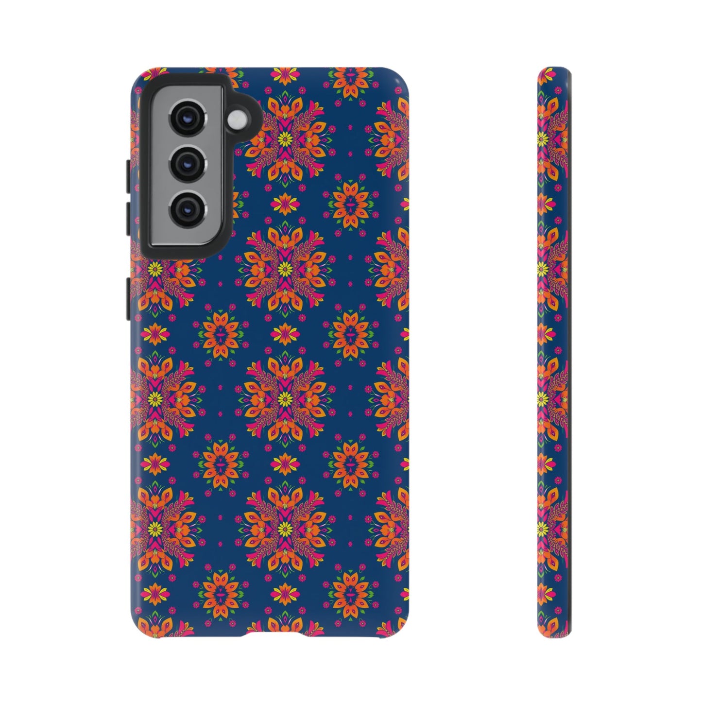 Tough Cases, Gemini, Zodiac v2, Flower Pattern