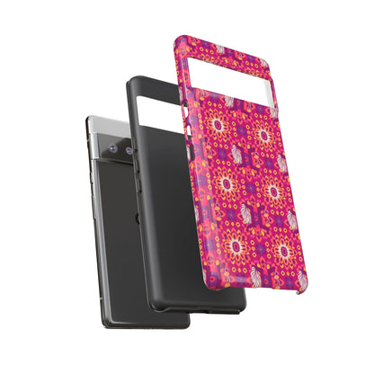 Tough Cases, Gemini, Zodiac v1, Flower Pattern