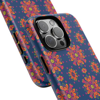 Tough Cases, Gemini, Zodiac v2, Flower Pattern
