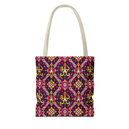 Tote Bag (AOP), Capricorn, Zodiac, Jewel Pattern