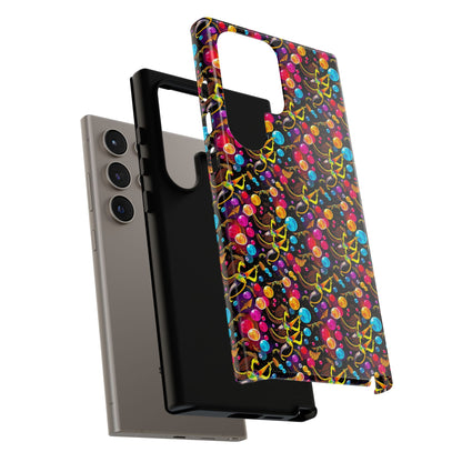 Tough Cases, Sagittarius, Zodiac v1, Bubble Pattern