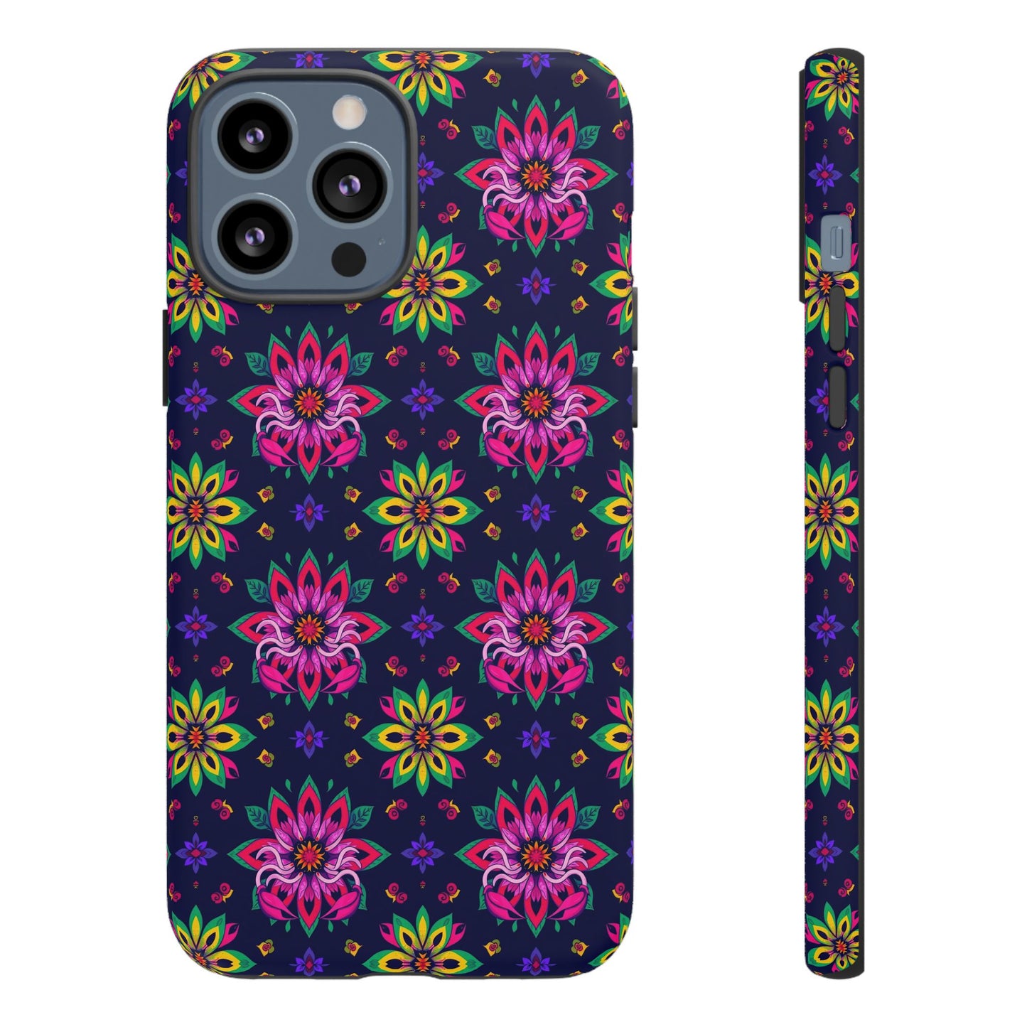 Tough Cases, Scorpio, Zodiac v4, Flower Pattern