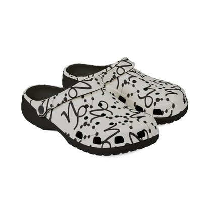 EVA Foam Rubber Shoes (AOP), Material 100% EVA, Capricorn Zodiac Design