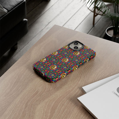 Tough Cases, Capricorn, Zodiac v2, Flower Pattern