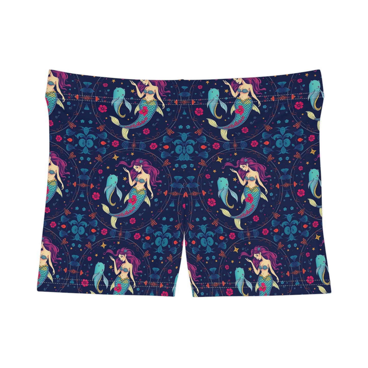 Women's Shorts, (AOP), Pisces, Zodiac, Sexy Pattern