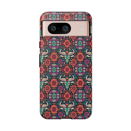 Tough Cases, Taurus, Zodiac v4, Flower Pattern