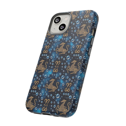 Tough Cases, Capricorn, Zodiac, Bubble Pattern