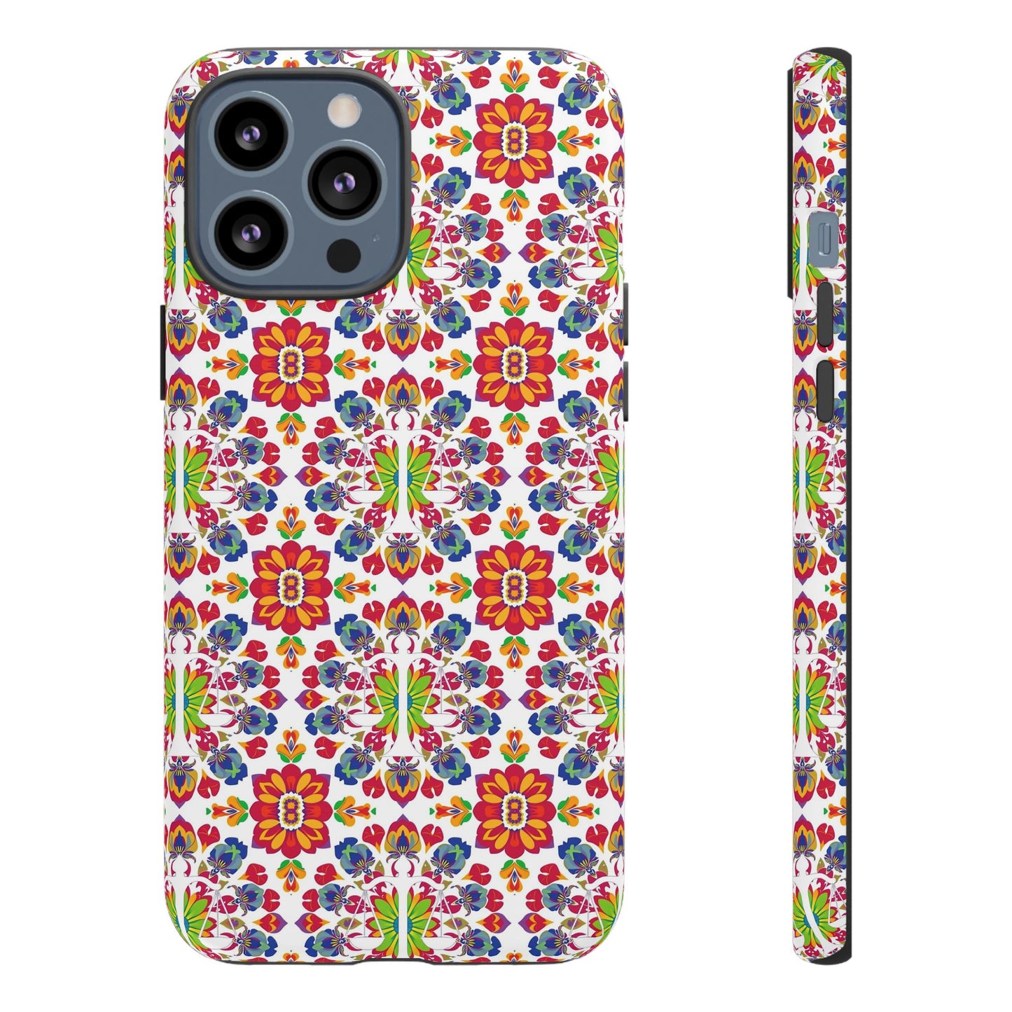 Tough Cases, Libra, Zodiac v1, Flower Pattern