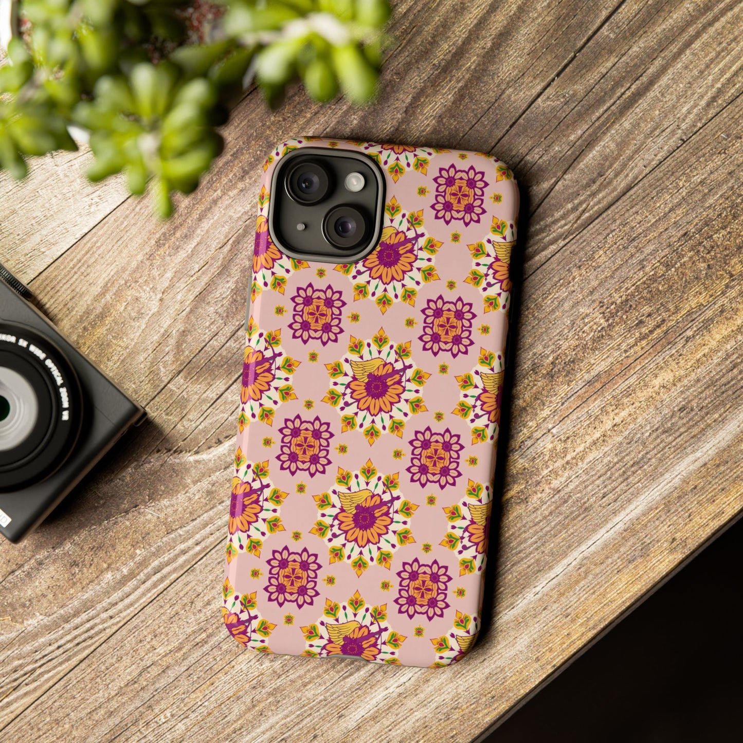 Tough Cases, Sagittarius, Zodiac v4, Flower Pattern