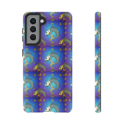 Tough Cases, Pisces, Zodiac v2, Metal Pattern