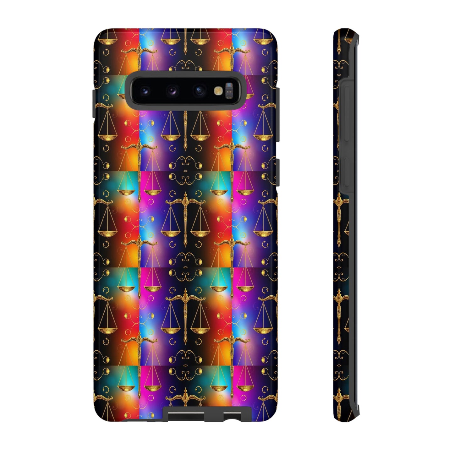 Tough Cases, Libra, Zodiac v1, Metal Pattern