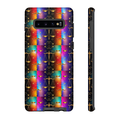 Tough Cases, Libra, Zodiac v1, Metal Pattern