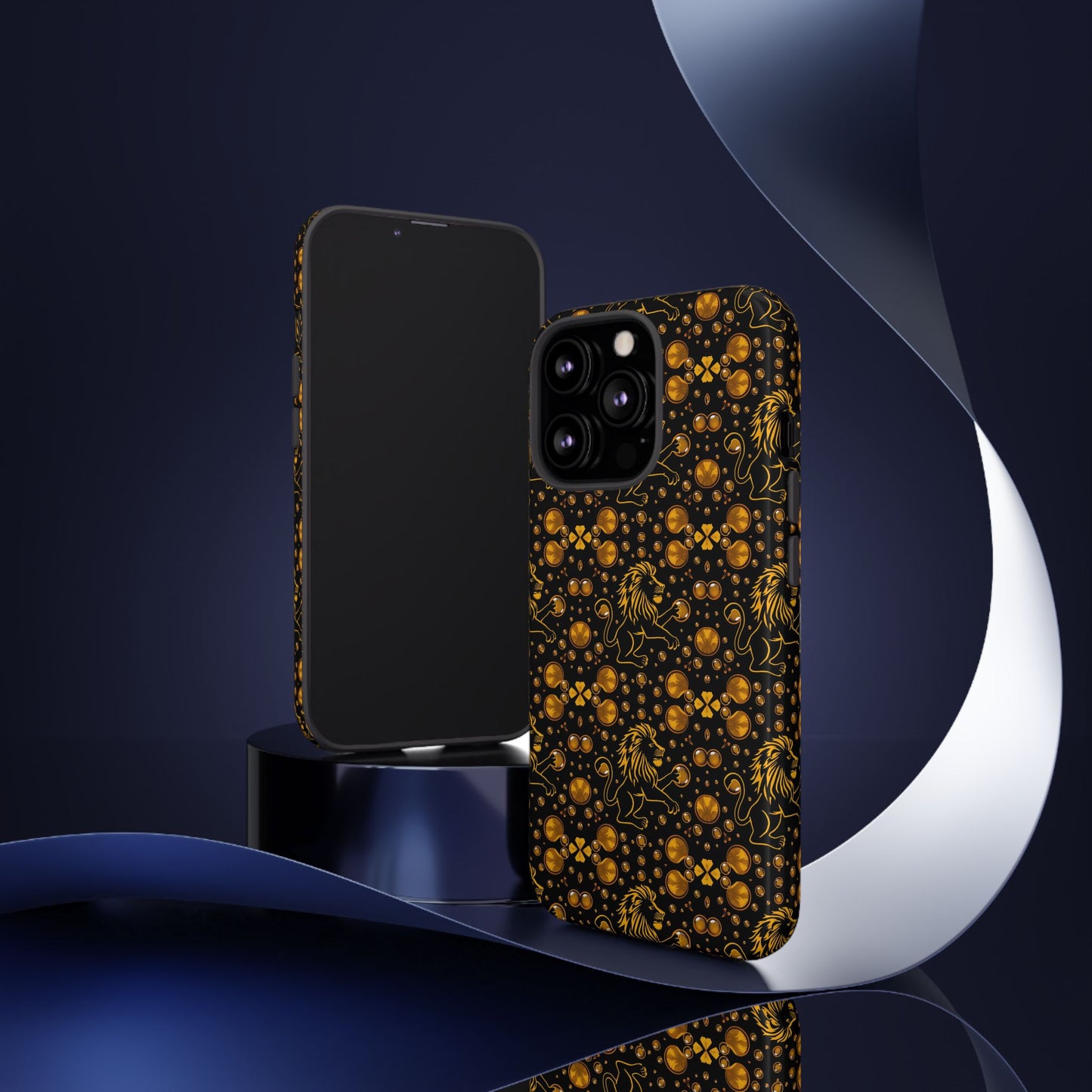 Tough Cases, Leo, Zodiac v1, Bubble Pattern