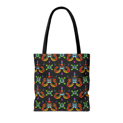 Tote Bag (AOP), Aries, Zodiac, Jewel Pattern