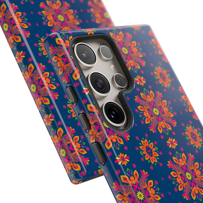 Tough Cases, Gemini, Zodiac v2, Flower Pattern