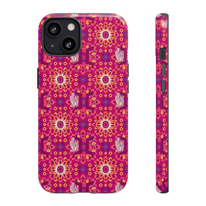 Tough Cases, Gemini, Zodiac v1, Flower Pattern