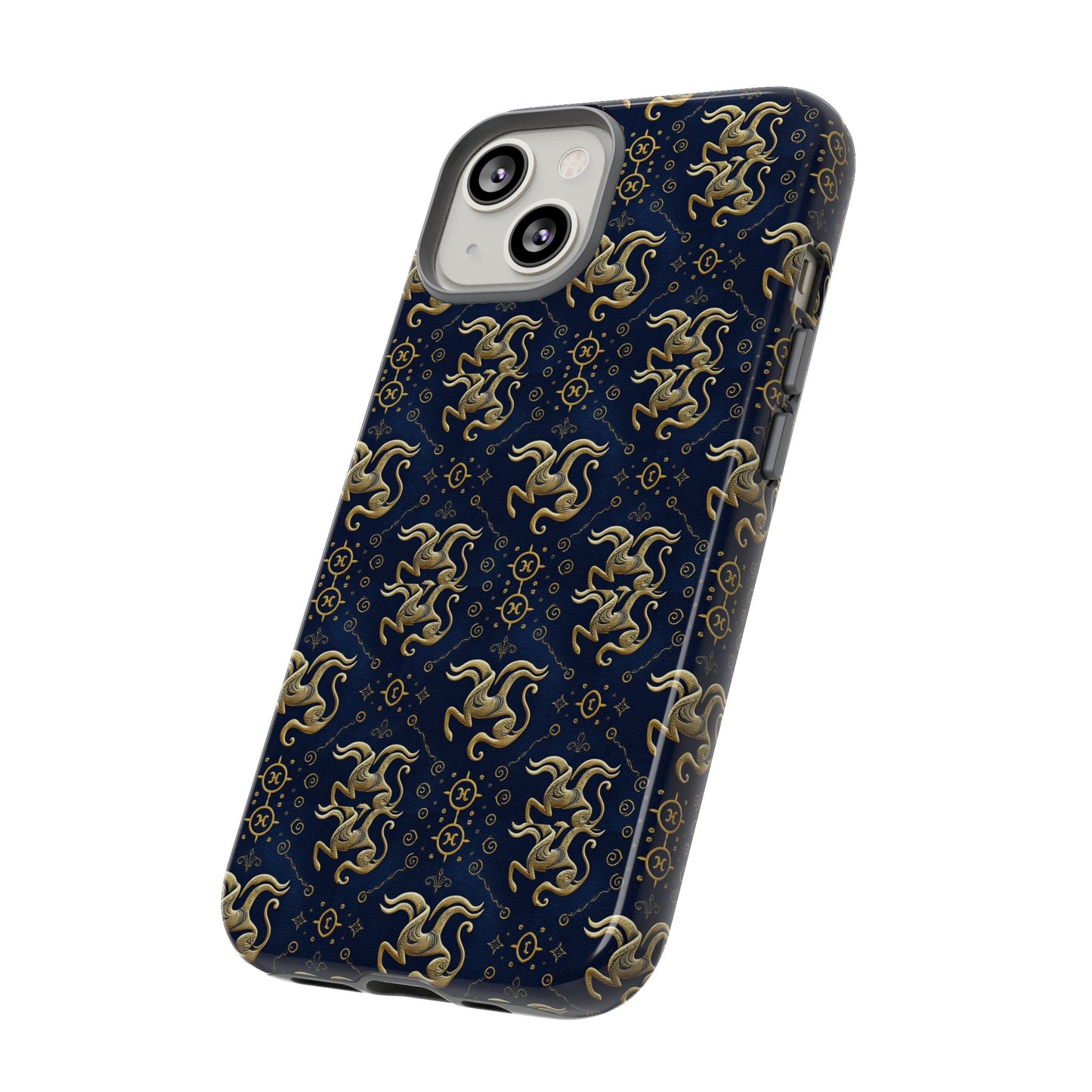 Tough Cases, Aquarius, Zodiac v2, Metal Pattern