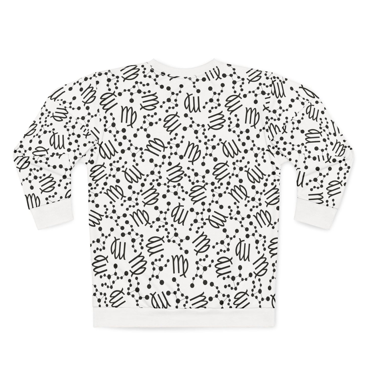 Zodiac AOP Unisex Sweatshirt Virgo Zodiac Sign
