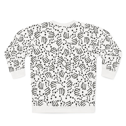 Zodiac AOP Unisex Sweatshirt Virgo Zodiac Sign