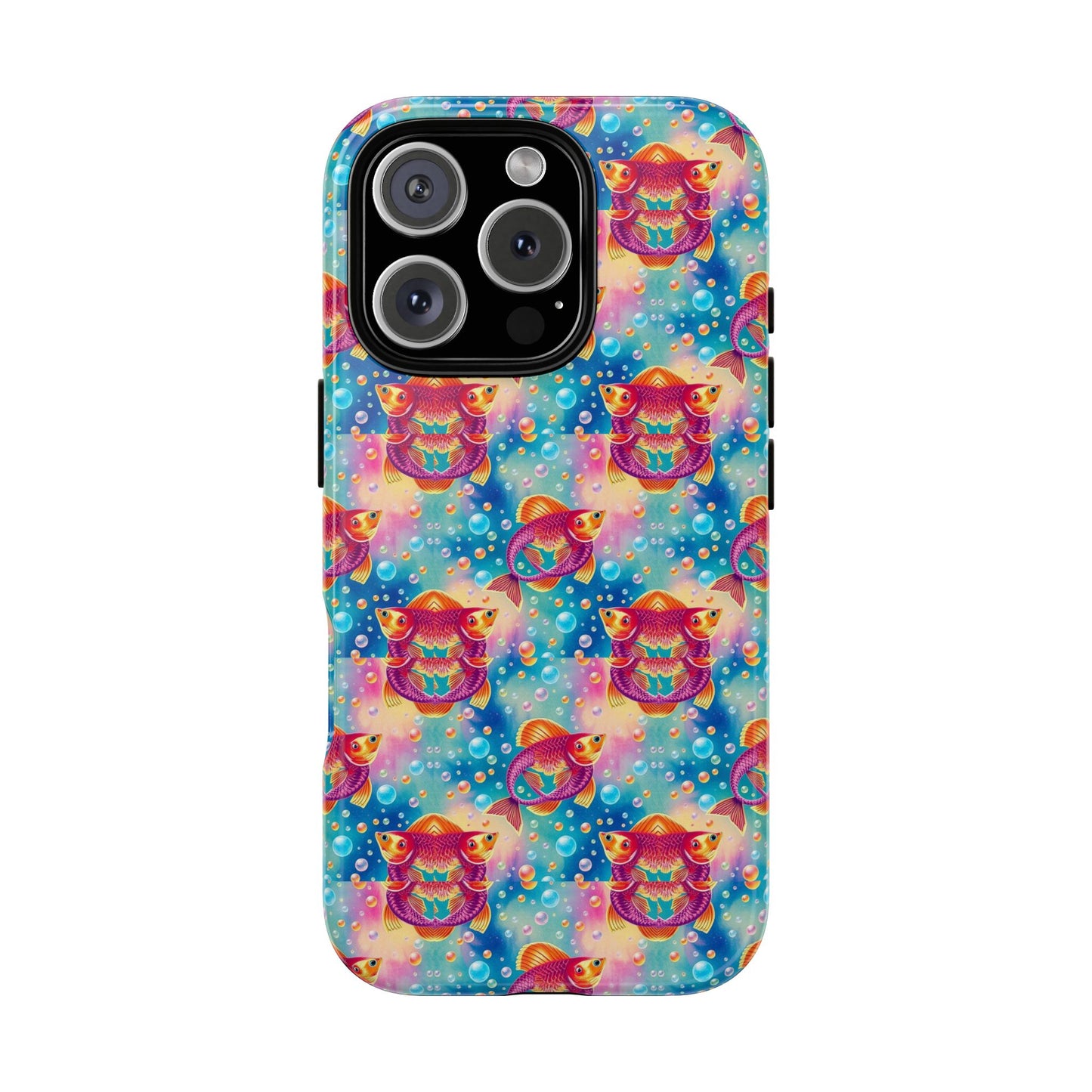 Tough Cases, Pisces, Zodiac v1, Bubble Pattern