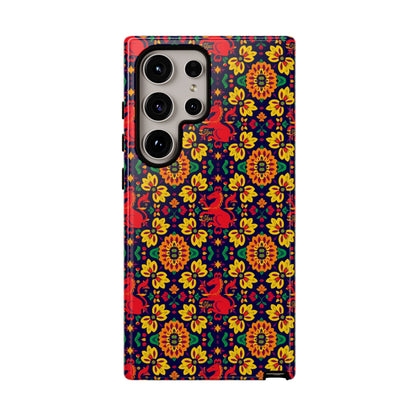 Tough Cases, Virgo, Zodiac v2, Flower Pattern