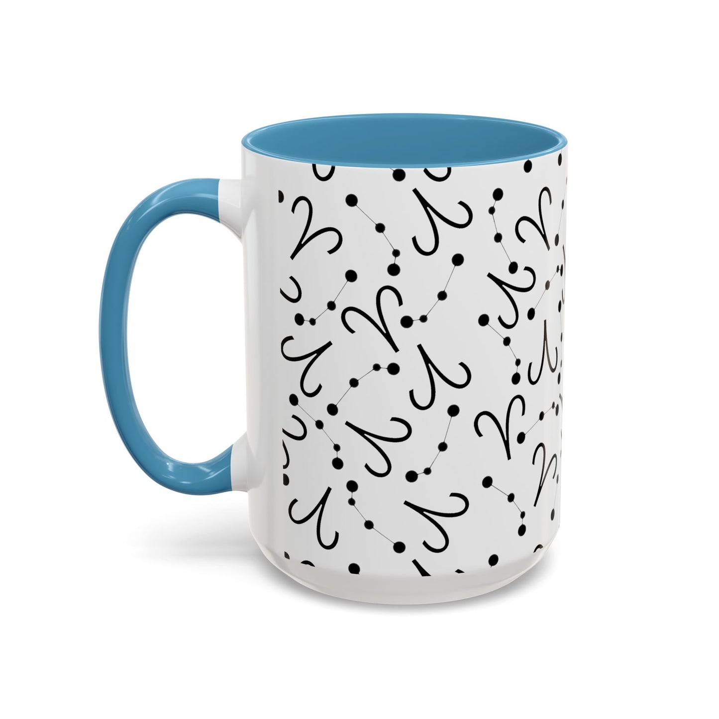 Accent Coffee Mug with the Aries sign (11, 15oz)