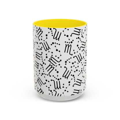 Accent Coffee Mug with the Scorpio sign (11, 15oz)