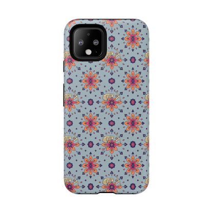 Tough Cases, Sagittarius, Zodiac v3, Flower Pattern