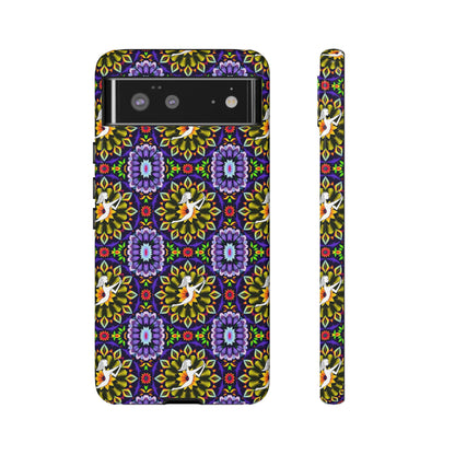 Tough Cases, Sagittarius, Zodiac v1, Flower Pattern