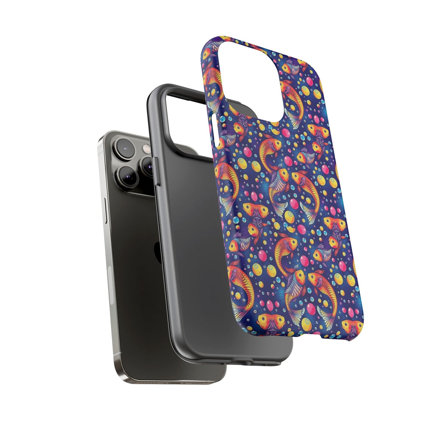 Tough Cases, Pisces, Zodiac, Bubble Pattern