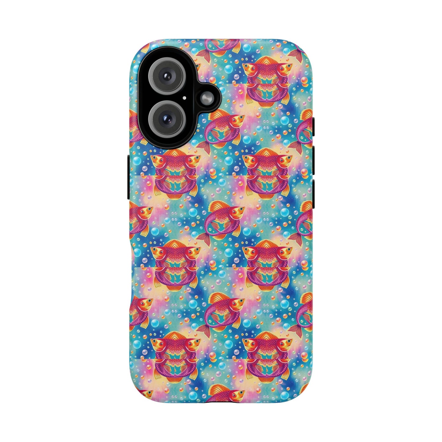 Tough Cases, Pisces, Zodiac v1, Bubble Pattern