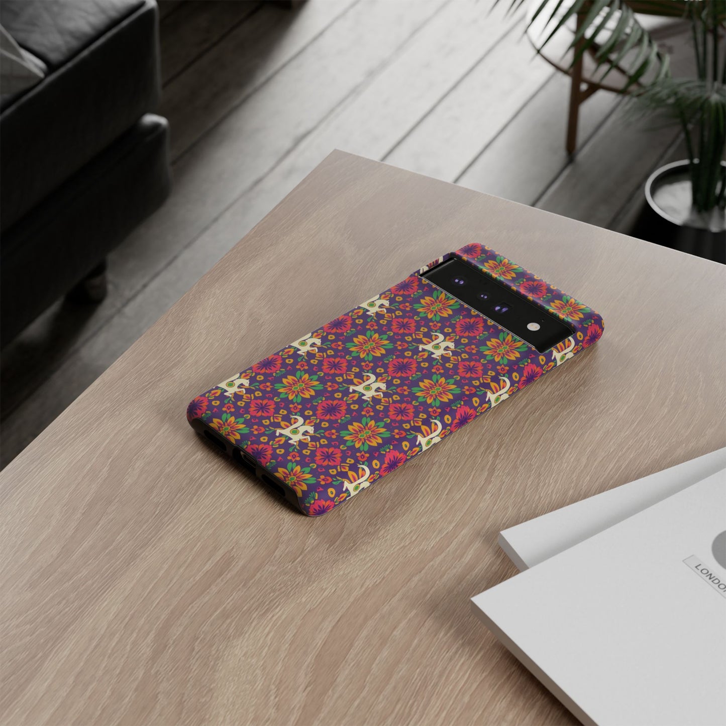 Tough Cases, Aquarius, Zodiac v1, Flower Pattern