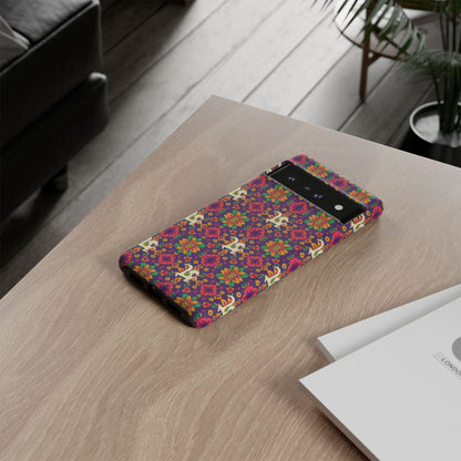 Tough Cases, Aquarius, Zodiac v1, Flower Pattern