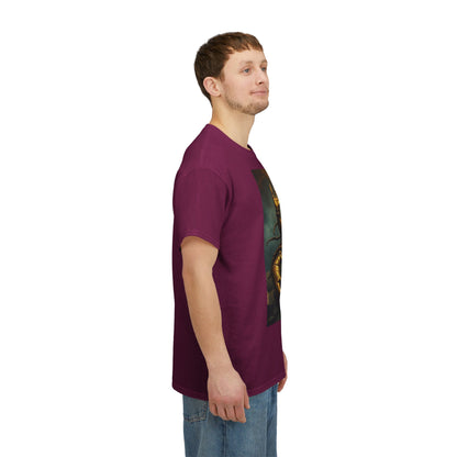 Unisex Heavy Cotton T-Shirt, Desert Scorpio King, Zodiac Design