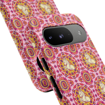 Tough Cases, Capricorn, Zodiac v4, Flower Pattern