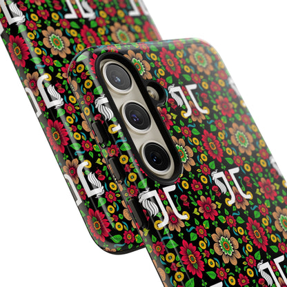 Tough Cases, Gemini, Zodiac v4, Flower Pattern