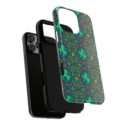 Tough Cases, Leo, Zodiac v3, Flower Pattern