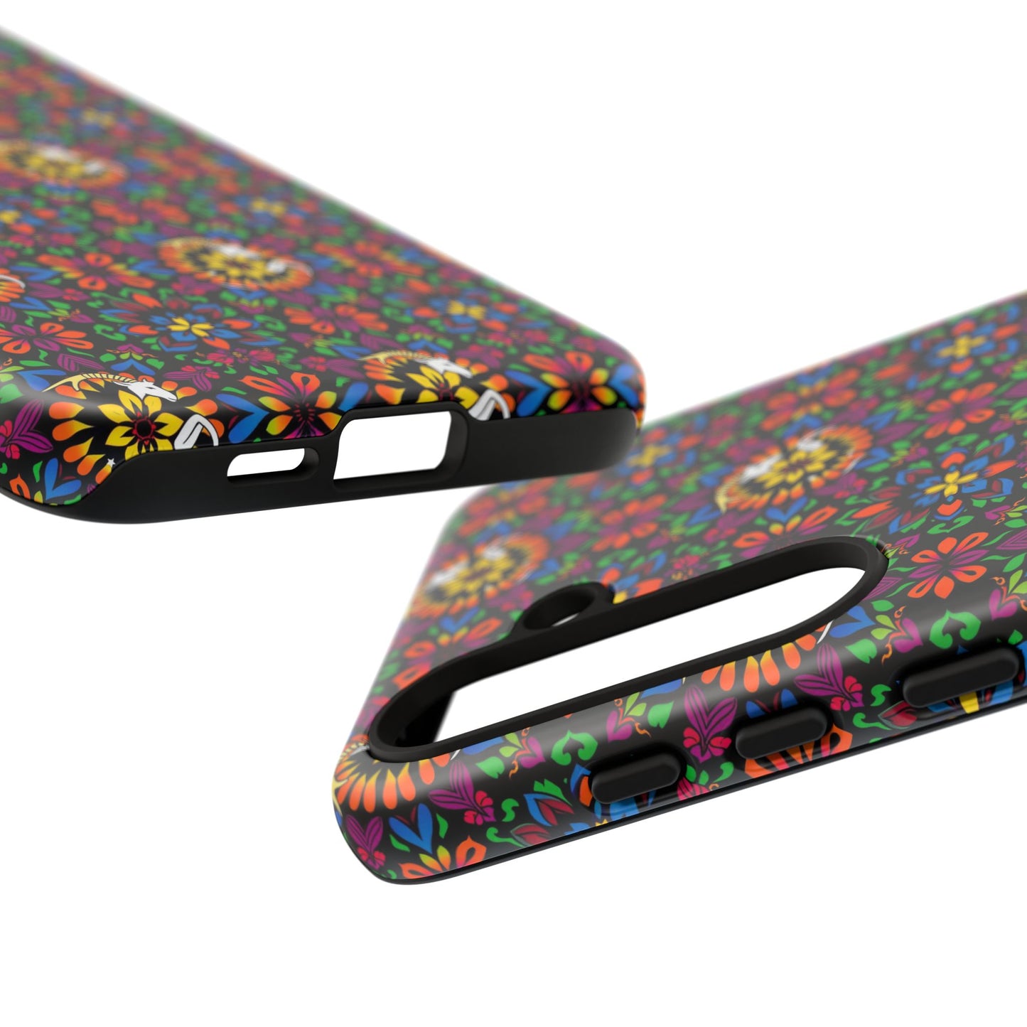 Tough Cases, Capricorn, Zodiac v2, Flower Pattern