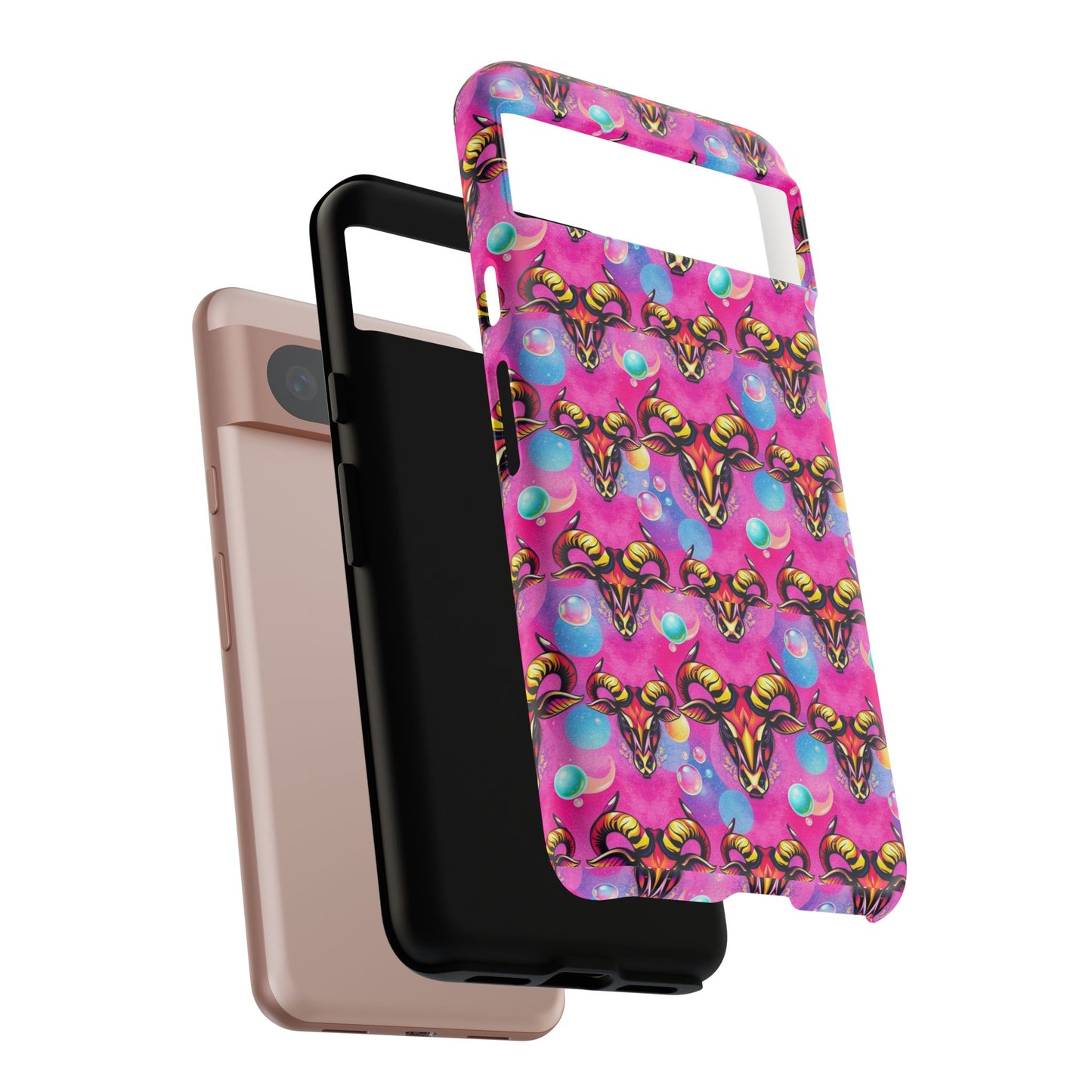 Tough Cases, Taurus, Zodiac, Bubble Pattern