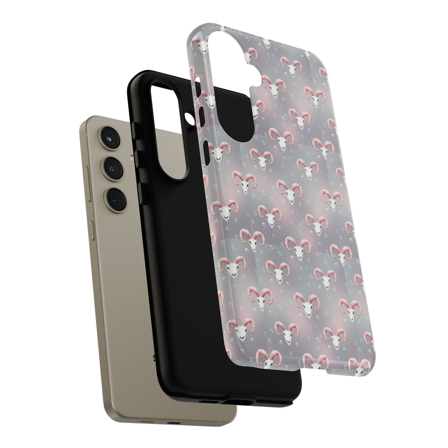Tough Cases, Aries, Zodiac v2, Bubble Pattern