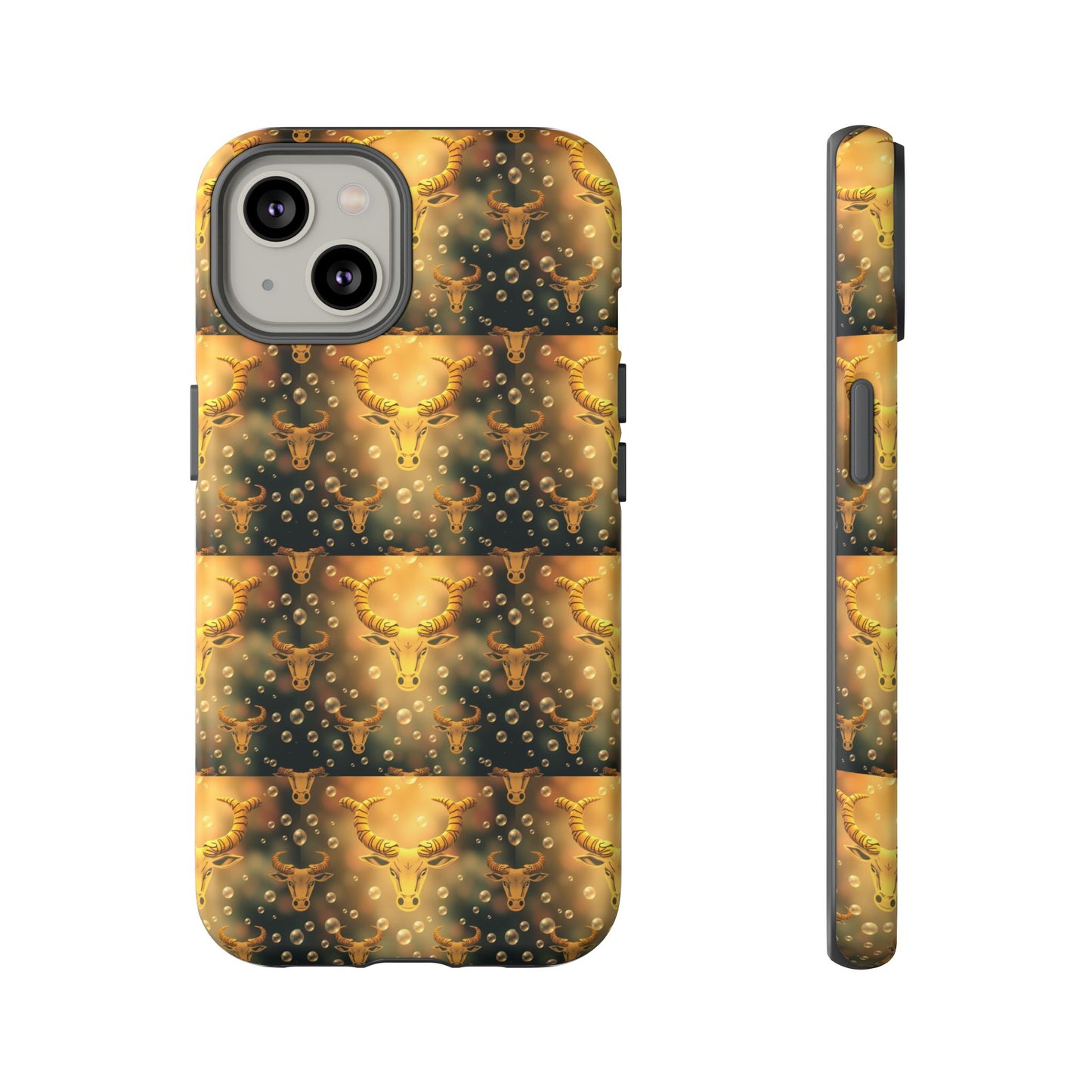 Tough Cases, Taurus, Zodiac v1, Bubble Pattern